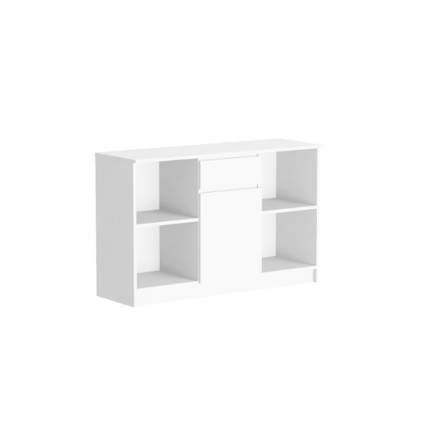 Тумба под ТВ Мори 1204х404х770 белая