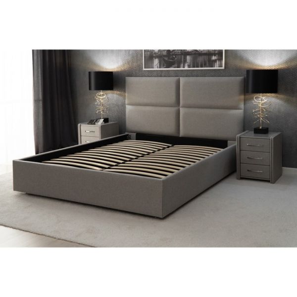 Кровать «Риальто» с ПМ, 140 ? 200 см, ортопедическое основание, 1 ящик, цвет bravo 25