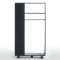 Вешалка напольная с полками Пассаж, 800х250х1460, Черный