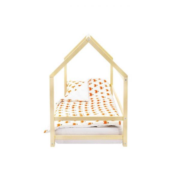 Детская кровать-домик Монтессори Бельмарко Svogen бежевый