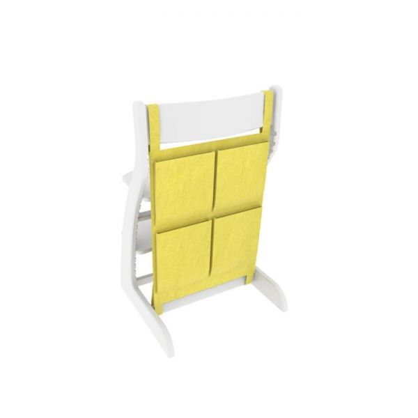 Карманы навесные на спинку стула Бельмарко "Усура желтые"