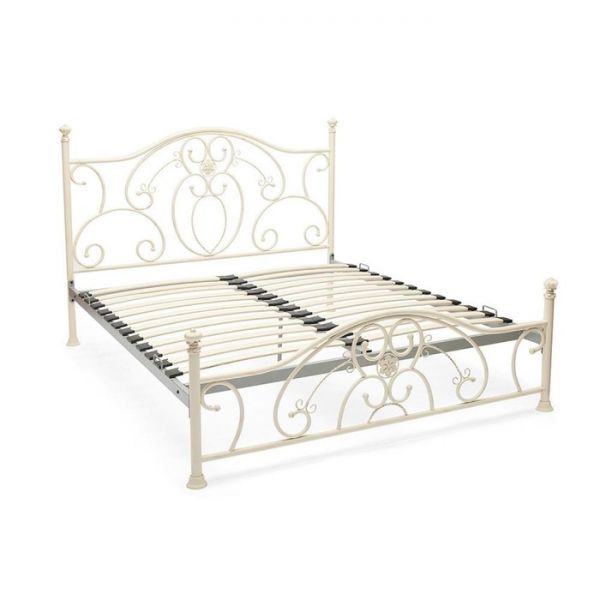 Кровать  ELIZABETH 160х200 см , Античный белый