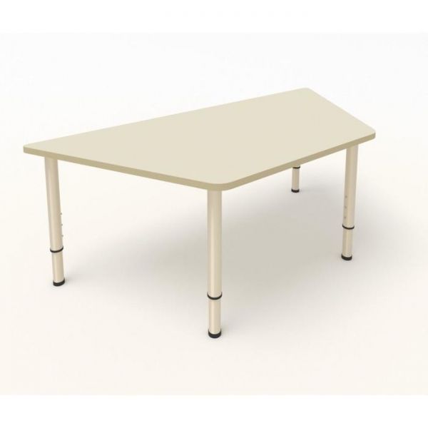 Стол-трапеция регулируемый, 1100 ? 500 ? 400 мм, группа 0-3, цвет розовый