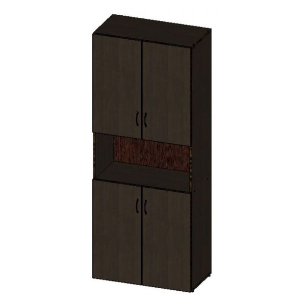 Шкаф для документов НШ-11, 760 ? 380 ? 1890 мм, белый шагр