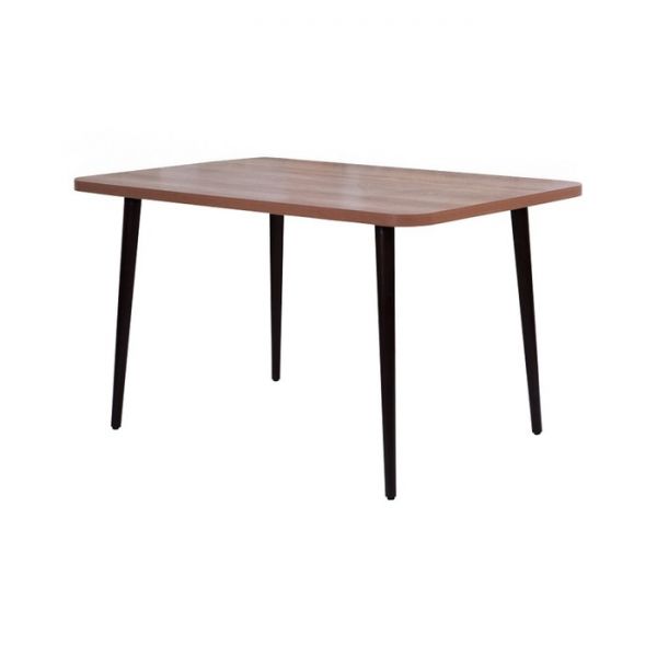 Стол не раздвижной Сочи-2 1200х850х750 дуб сакраменто темный/венге/опоры массив