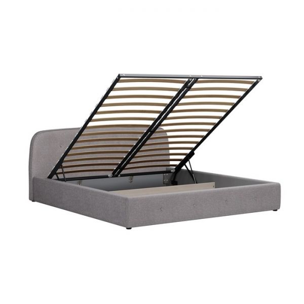 Кровать Илона, 1800х2000, ортопедическое осн+ПМ, Ролан/Льняной