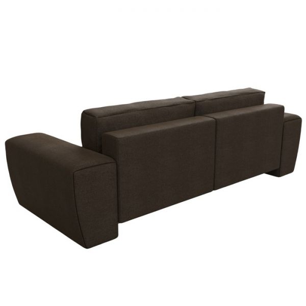 Прямой диван «Беккер», механизм еврокнижка, рогожка, цвет бежевый