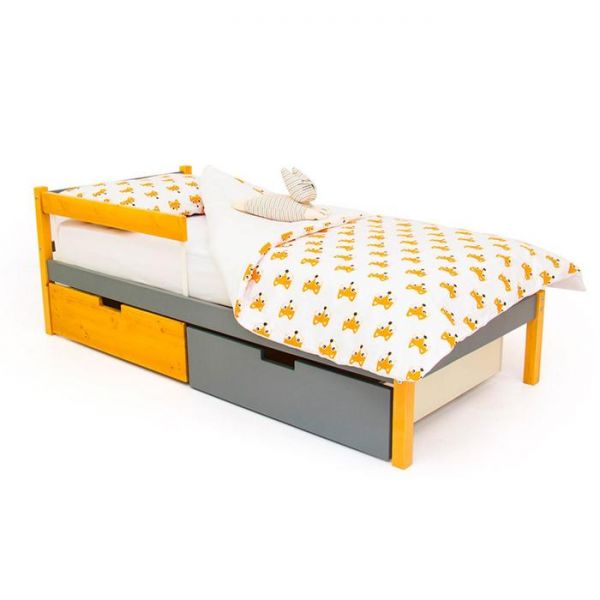 Детская кровать "Svogen classic дерево-графит"