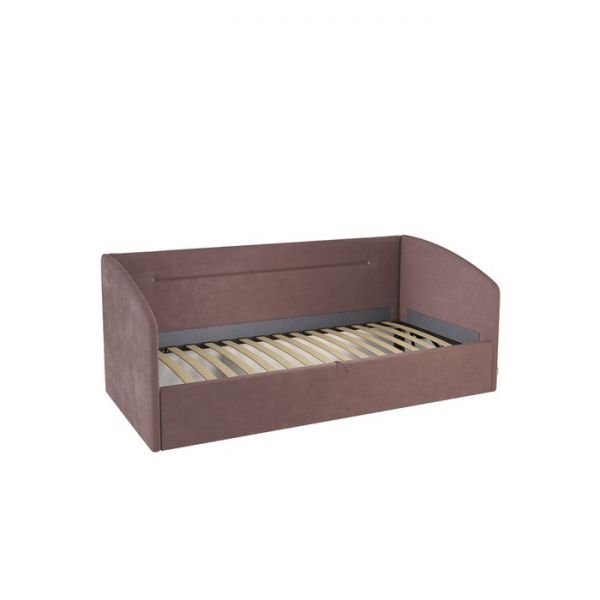 Софа с орт. основанием + ПМ Альба 900х2000 пудра (велюр)