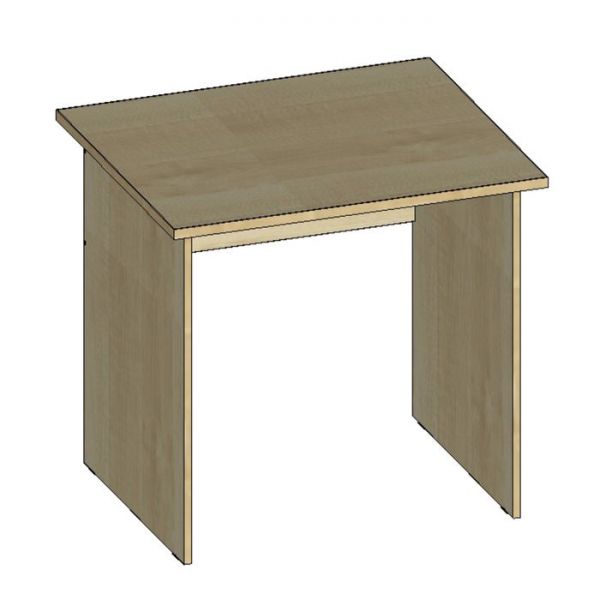 Стол рабочий С8.7, 800 ? 680 ? 750 мм, белый шагр