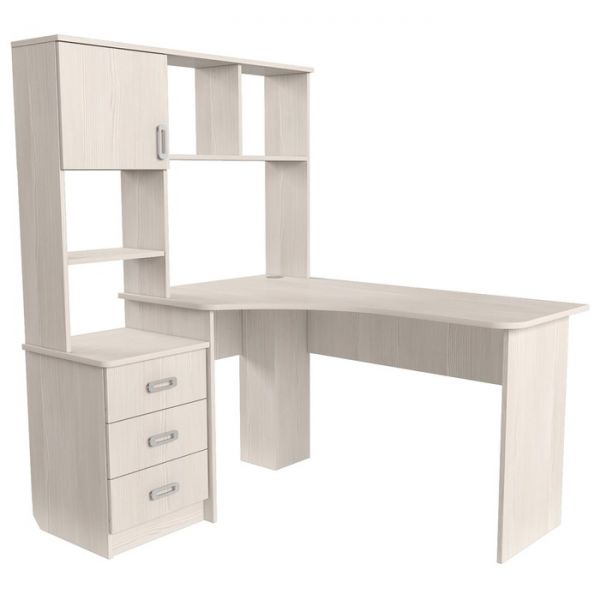 Стол компьютерный Альянс 7, 1380х1190х1550, Бодега светлый