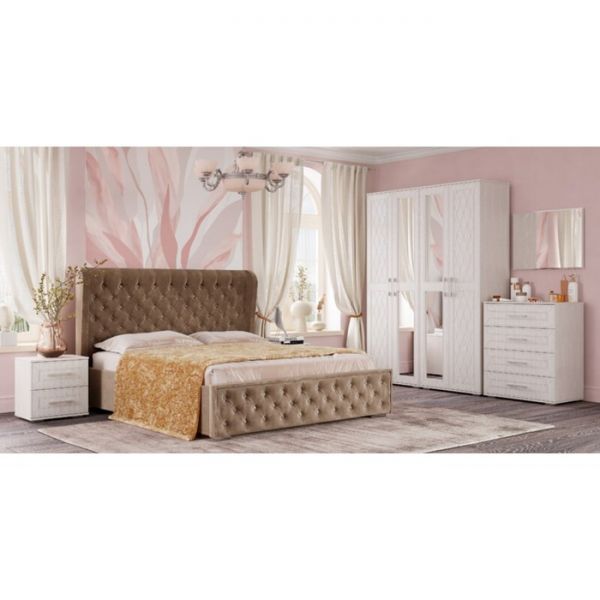 Тумба прикроватная Британика 500х354х503 дуб атланта/F22