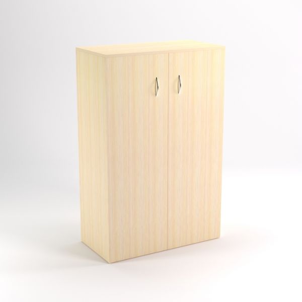 Шкаф стеллаж низкий НШт-5, 760 ? 380 ? 1153 мм, белый шагр