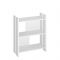 Стеллаж, 700 ? 320 ? 850 мм, цвет нельсон/белый