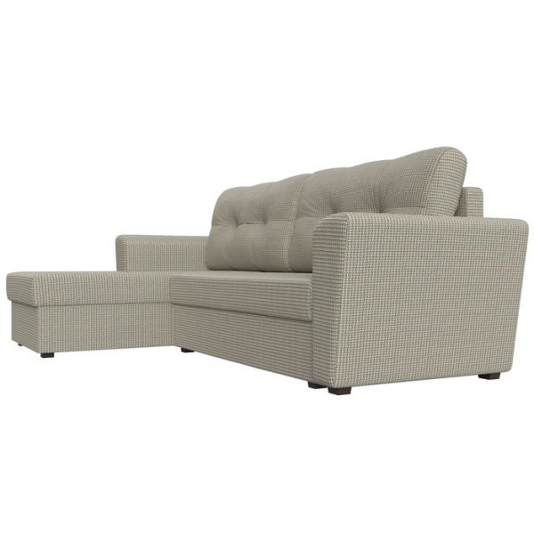 Угловой диван «Амстердам лайт», еврокнижка, правый угол, цвет корфу 02