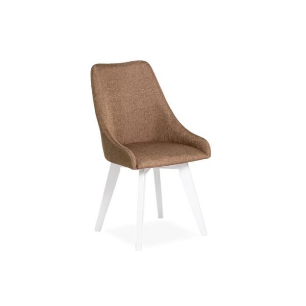 Стул Хэнк Велюр 4 Терракот/ Стандарт массив Белое дерево