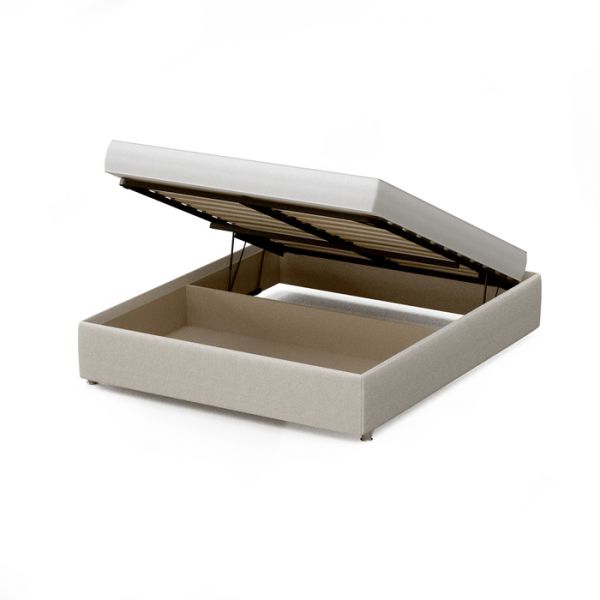 Кровать «Пантеон» с ПМ, 1400х2000, ортопедическое основание, цвет Bravo Grey