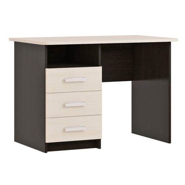 Стол письменный «Сити 1», 1050 ? 650 ? 748 мм, цвет дуб девон / дуб венге