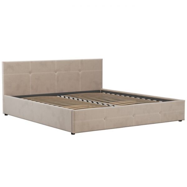 Кровать Синди, 1800х2000, ортопедическое осн+ПМ, Мазерати 04/Бежевый