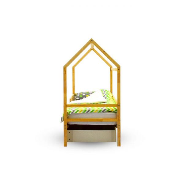 Детская кровать-домик Бельмарко Svogen натура