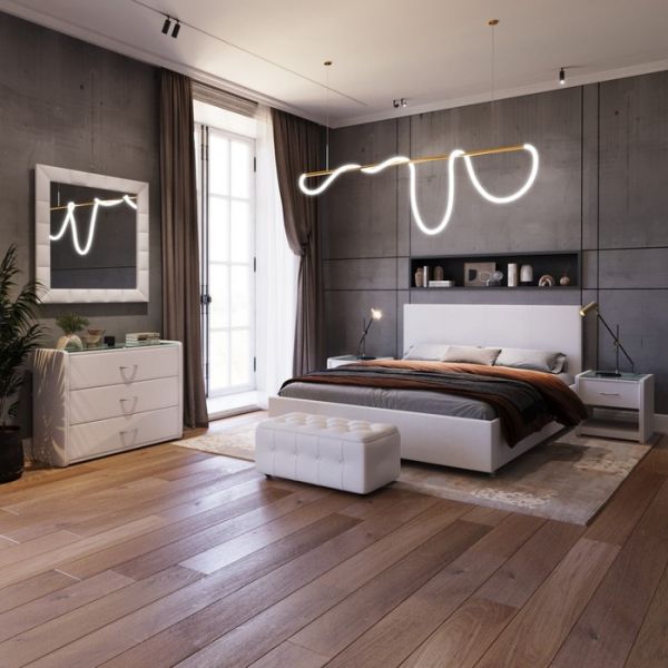 Кровать «Атриум New» без ПМ, 1400 ? 2000 мм, ортопедическое основание, цвет белый