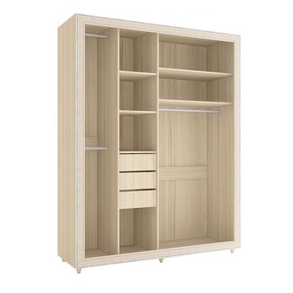 Шкаф-купе «Калипсо 26», 1800 ? 625 ? 2285 мм, цвет венге