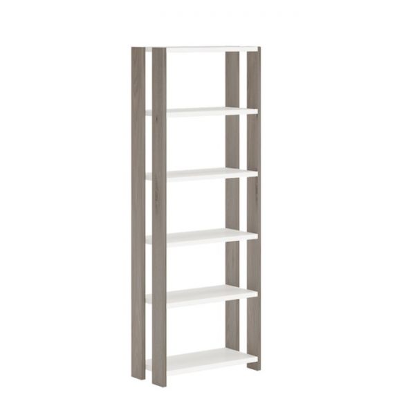 Стеллаж, 650 ? 300 ? 1800 мм, цвет белый