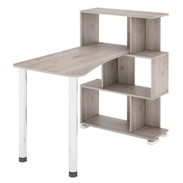 Стол-стеллаж «СЛ-5-3СТ-2», 3 этажный, 750 ? 1182 ? 1060 мм, цвет карамель