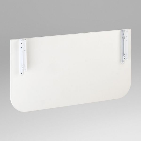 Стол подвесной с фотопечатью, 800х400х20, Белый