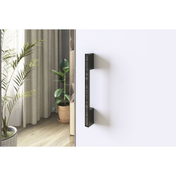 Шкаф 3-створчатый №2 Зара 1250х560х2160 дуб сонома/белый