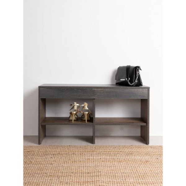 Тумба для обуви Стронг 13.43, 900х335х470, Дуб гранж колониальный/Интра