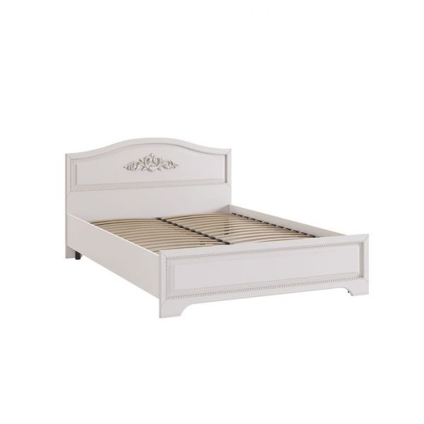 Спальный гарнитур Белла №2 (Комплект 4 предметов) белый/джелато софт