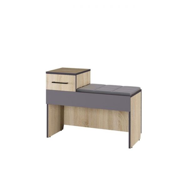 Обувница «Эльза 5.2», 800 ? 350 ? 614 мм, цвет дуб сонома