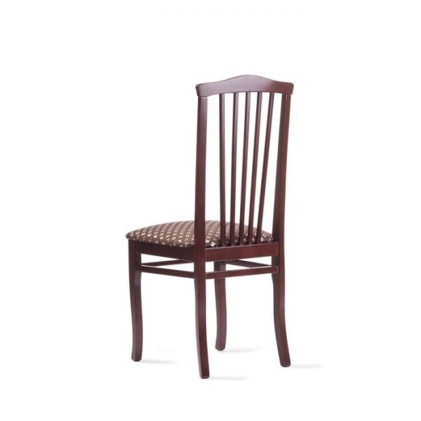 Стул Глория, бук, цвет покраски темный орех, ткань Lord 22/3