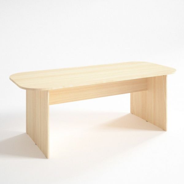 Конференц стол ФК.2, 2100х900х750 мм, белый шагр