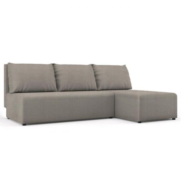 Угловой диван «Алиса», еврокнижка, бельевой ящик, ткань велюр, цвет vital aloe