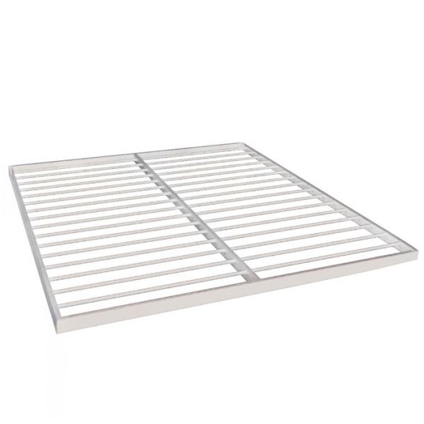 Кровать «Милана», 1200 ? 2000 мм, металл, цвет белый