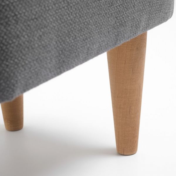 Пуф "Одос" рогожка Neptune бежевый