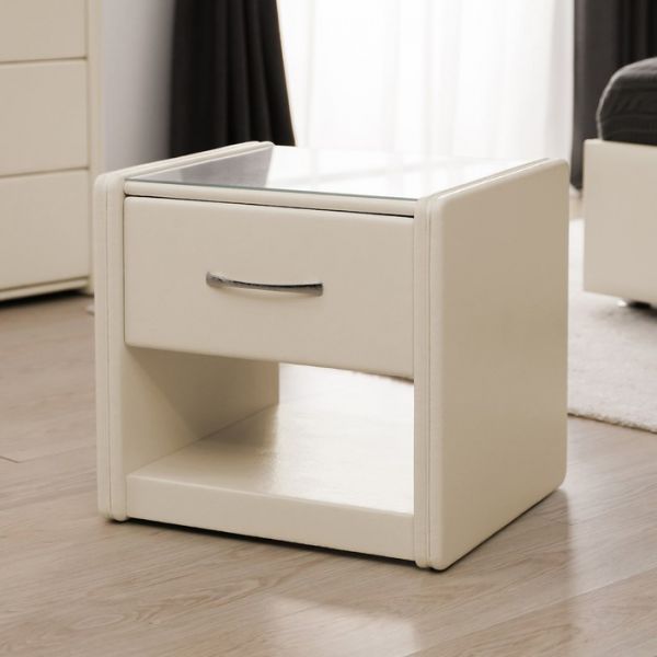 Тумба «Алеро», широкая, 1 ящик, 500 ? 470 ? 480 мм, цвет взбитые сливки