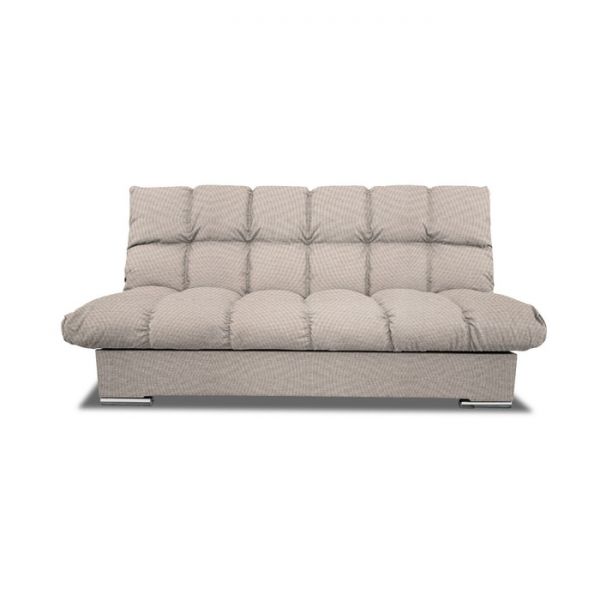 Диван «Хельга», механизм клик-кляк, ортопедические латы, рогожка, цвет savana plus ash