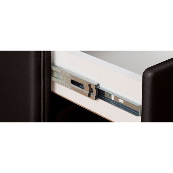 Тумба «Алеро», 3 ящика, 410 ? 435 ? 515 мм, цвет коричневый