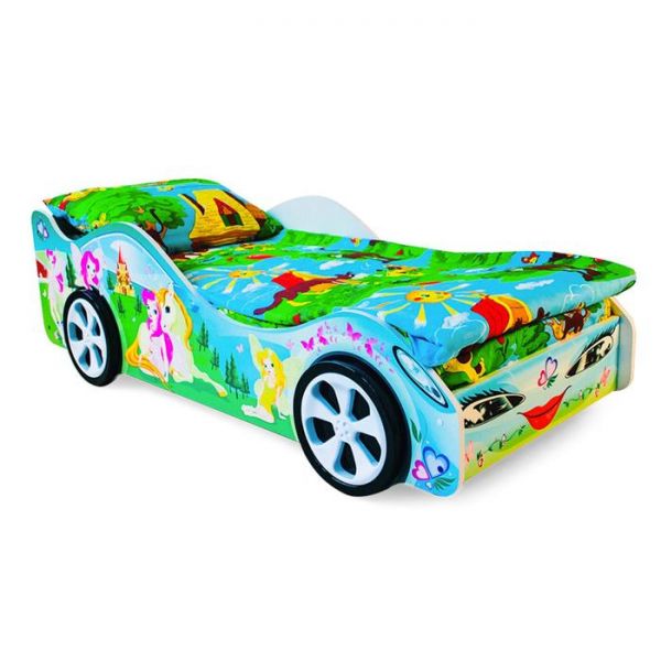 Детская кровать-машина «Принцесса»