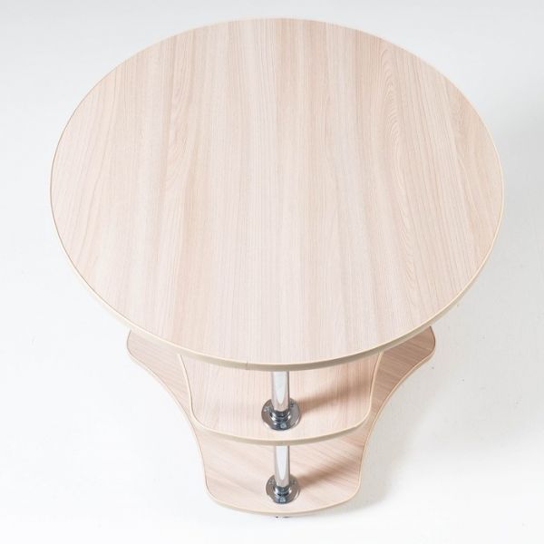 Стол журнальный Вико 60, Ясень шимо светлый