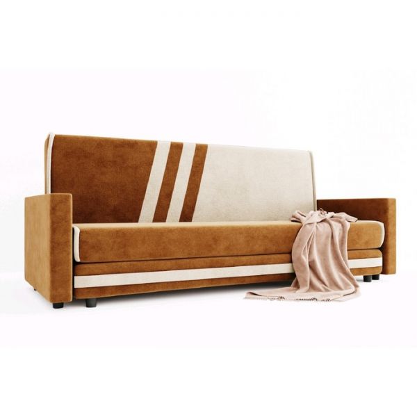 Диван прямой GALAXY, механизм книжка, цвет селфи 01 / селфи 03