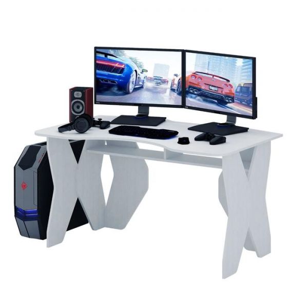 Стол игровой Таунт-1 1400х890х730 белый