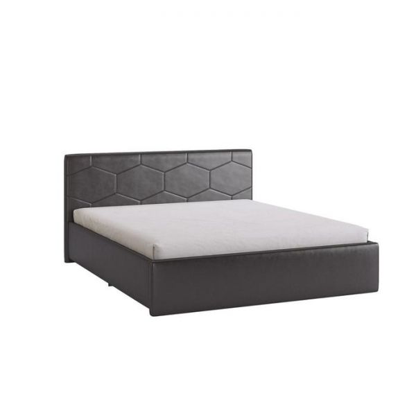 Каркас кровати Квантум 1600х2000 экокожа белая