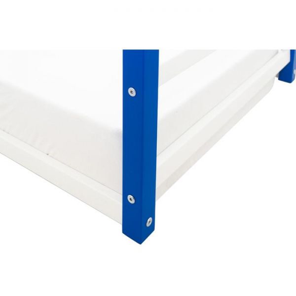 Детская кровать-домик Монтессори Бельмарко Svogen сине-белый