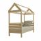 Детская кровать-домик, 70 ? 160 см, цвет сосна