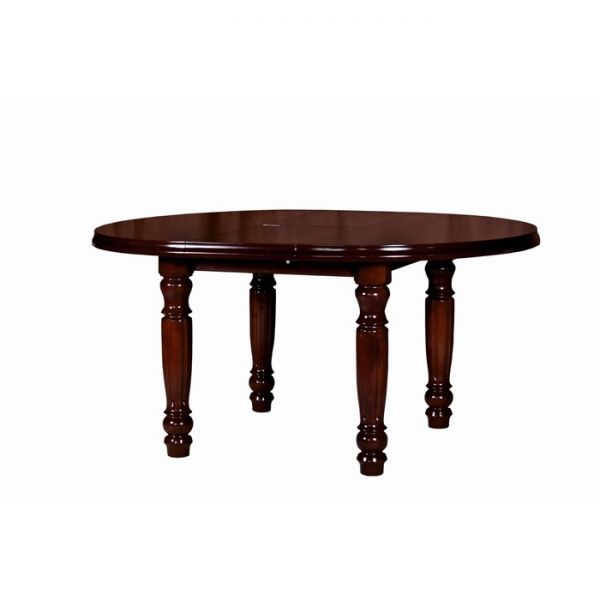 Стол кухонный раздвижной Соло 1200/1550х800х750 бук/цвет темный орех