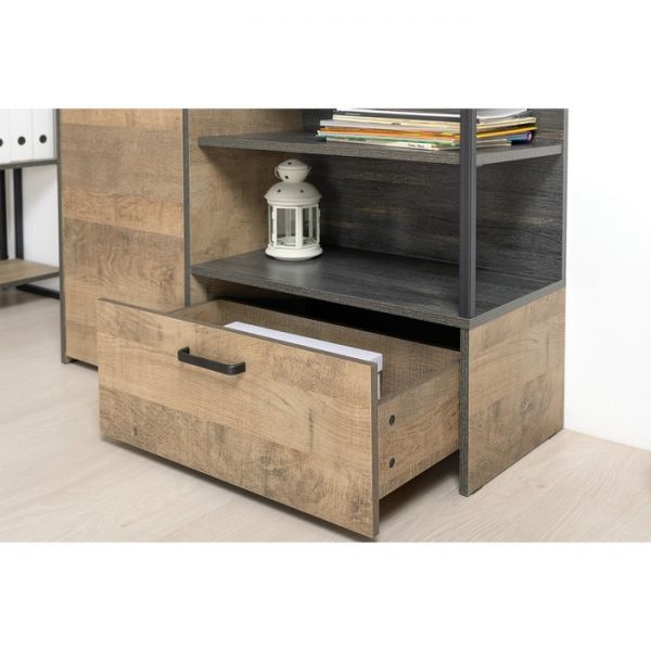 Комод Трувор 13.307.01, 1090х369х1069, Дуб гранж песочный/Интра